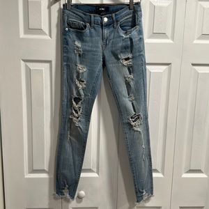 Aeropostale ripped jeans